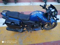 TVS Apache RTR 150 Matt Blue